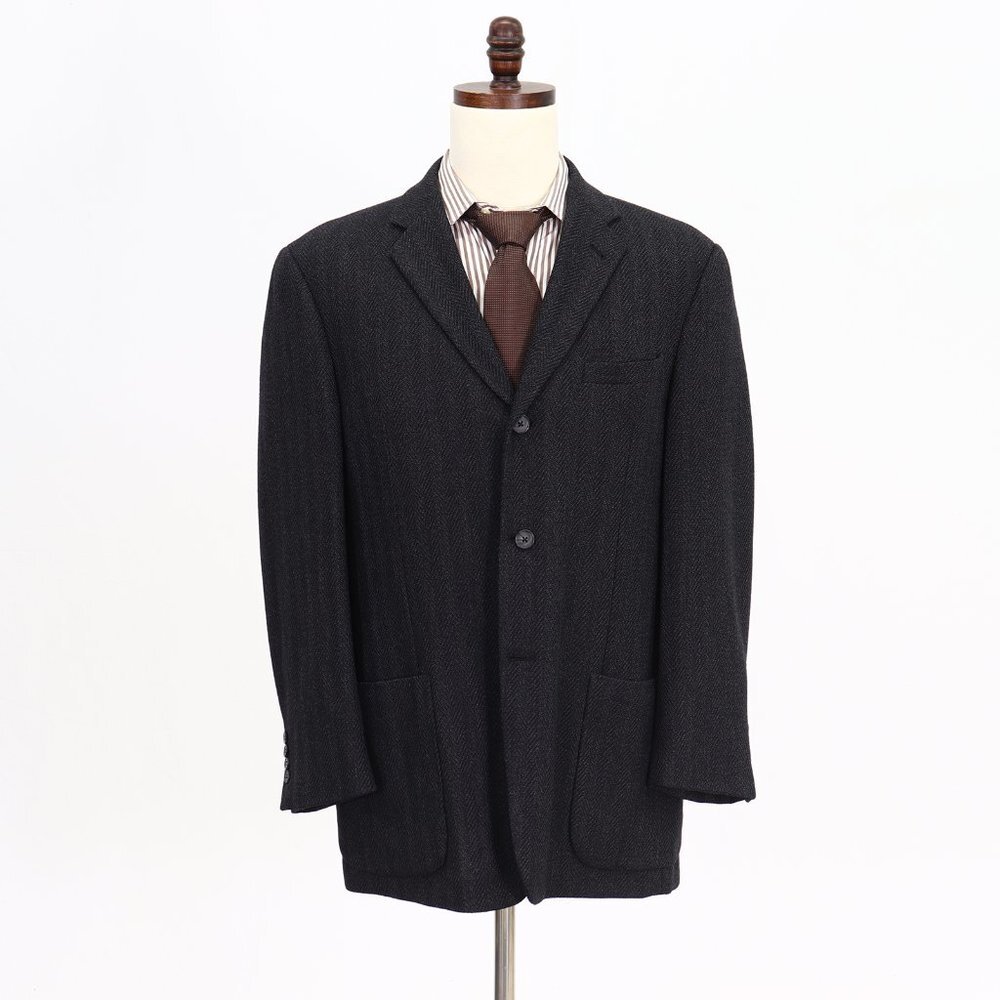 Joseph Abboud 42R Gray HB 3-Button Sport Coat Blazer Jacket B515 - Picture 1 of 11